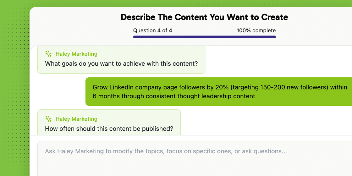 Plan Your Content